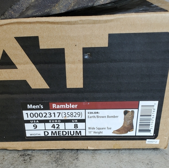 Ariat Rambler Western Boot - Picture 9 of 12